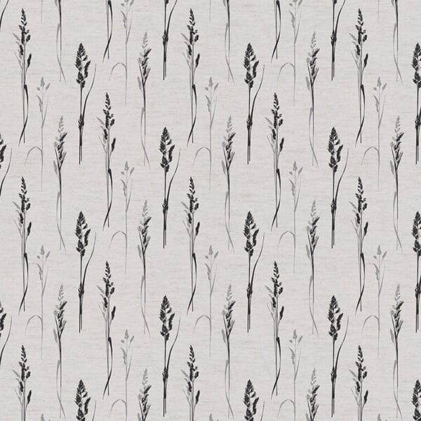 Grasses Noir Roller Blind