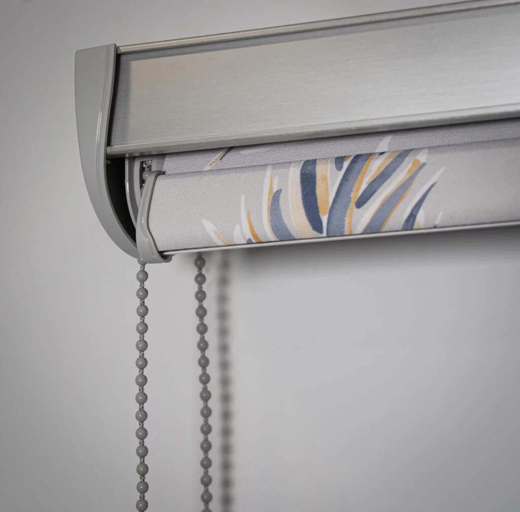 Roller Blinds Light Grey Plastic Chain