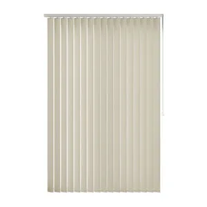 Bella Butter blackout vertical blind