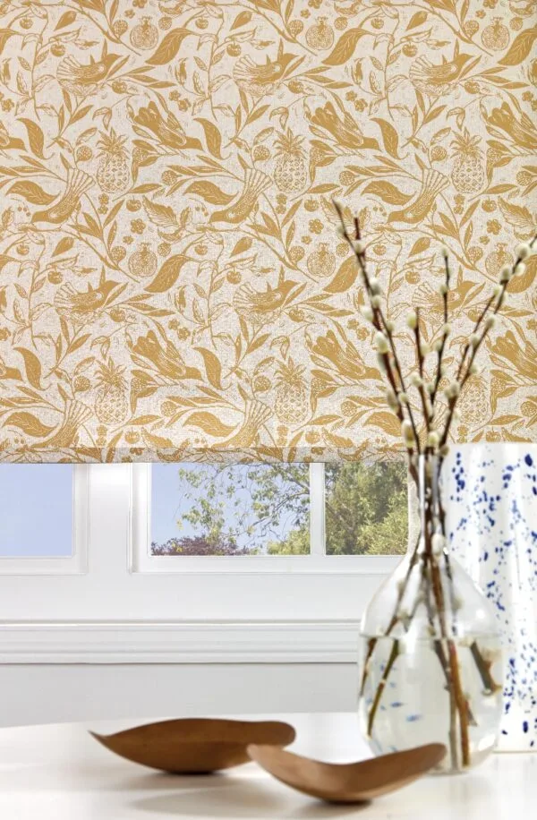 Folk Gold Roller Blind - Image 4