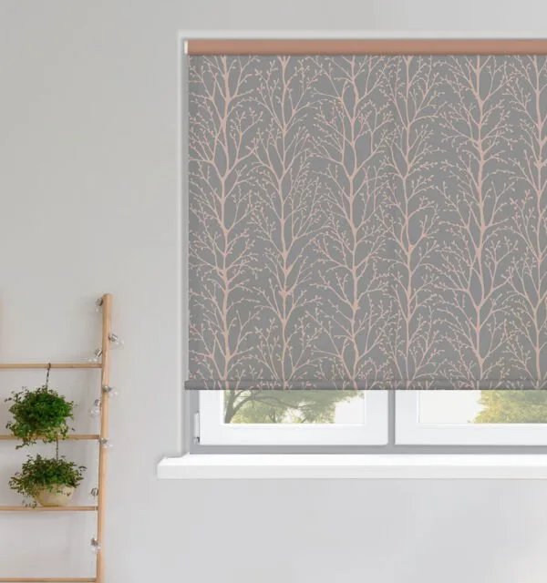 Coppice Anthracite Roller Blind