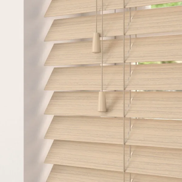 Scandi Oak Wood Grain Faux Wood Venetian Blind - Image 2