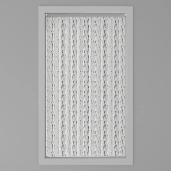 Grasses Noir Vertical Blind