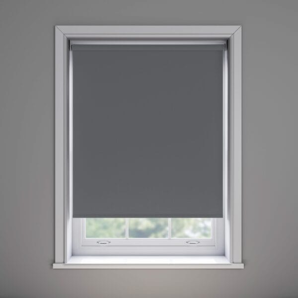 Alara Slate Blackout Roller Blind