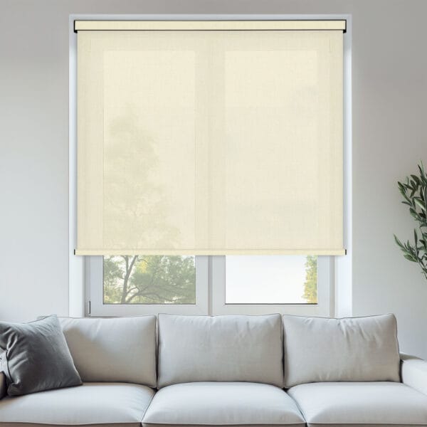 Voile Cream Roller Blind