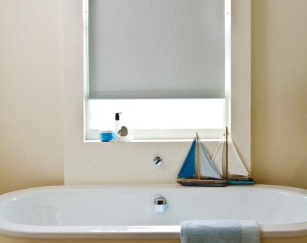 Uniview Zero Glacier Grey Blackout Roller Blind - Image 4